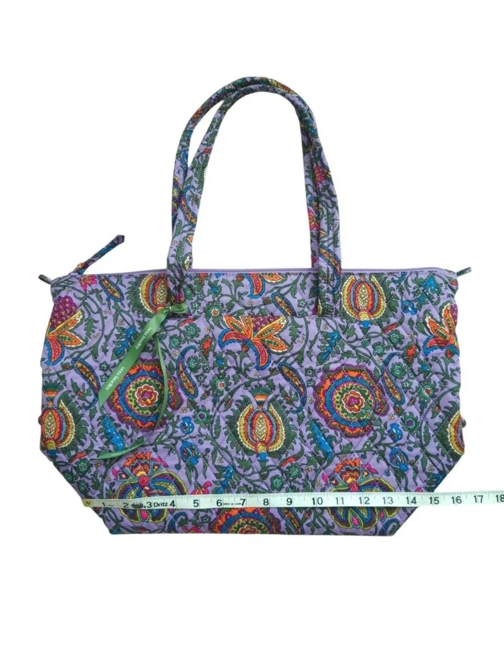 Vera Bradley Woodhill Shoulder Bag Tote Marrakesh Premium Quilted Cotton New